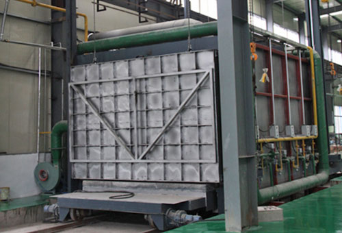 Box type tempering furnace